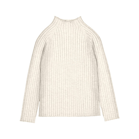 Mayoral - Knit Mockneck - Natural