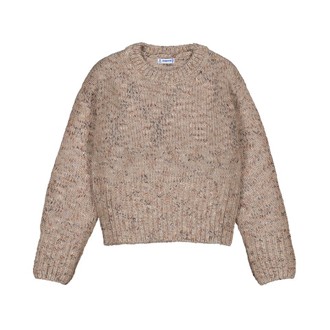 Mayoral - Sweater - Speckled Brown