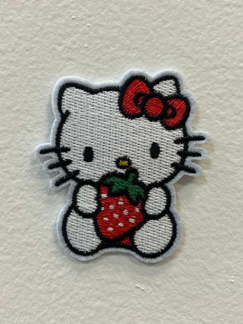 Happy Barb - Patch - Hello Kitty with Strawberry