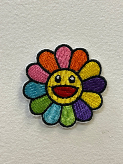 Happy Barb - Patch - Flower Smiley