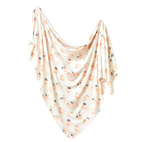 Copper Pearl - Knit Swaddle Blanket - Caroline