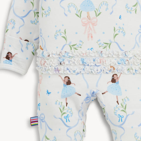 Magnetic Me - Modal Ruffle Footie - It Takes Tutu