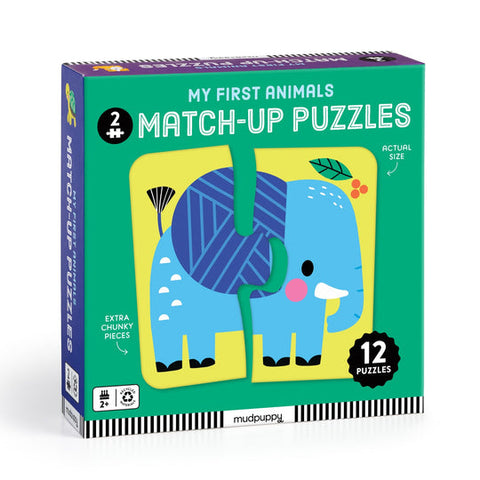 Mudpuppy - Match-Up Puzzles - My First Animals