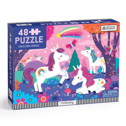 Mudpuppy - 48 Piece Puzzle - Unicorn Magic