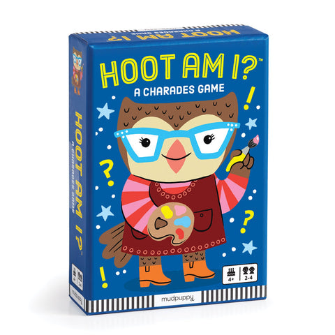 Mudpuppy - Hoot Am I? Charades Game