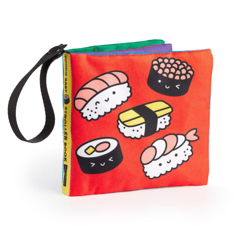 Mudpuppy - Stroller Crinkle Book - Foodie Baby