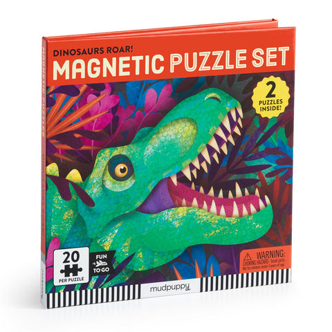 Mudpuppy - Magnetic Puzzle - Dinosaur Roar!