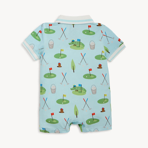 Magnetic Me - Polo Romper - Gopher It