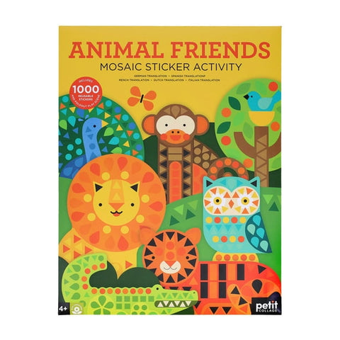 Petit Collage - Sticker Activity - Animal Friends