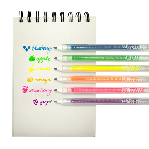 Ooly - Yummy Yummy Scented Gel Pens - Neon 6PK
