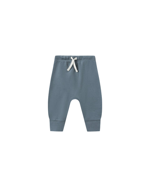 Quincy Mae - Drawstring Pant - Ocean