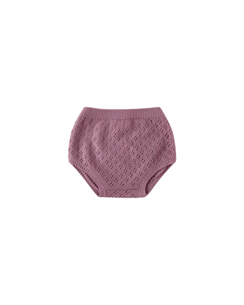 Quincy Mae - Knit Bloomer - Mulberry