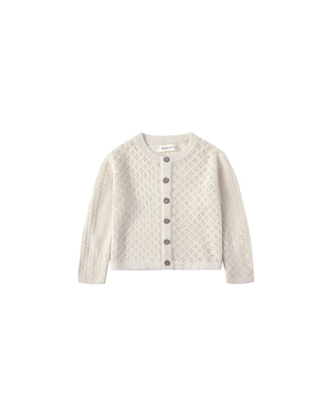 Quincy Mae - Knit Cardigan - Natural