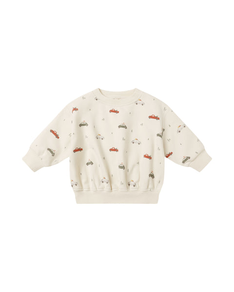 Quincy Mae - Relaxed Sweatshirt - Cars