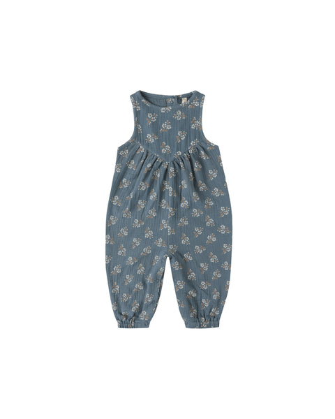 Quincy Mae - Maisie Overall - Blue Floral