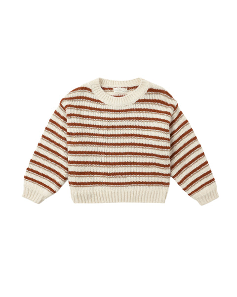 Rylee & Cru - Aspen Sweater - Ruby Stripe