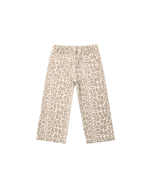 Rylee + Cru - Straight Leg Pant - Leopard