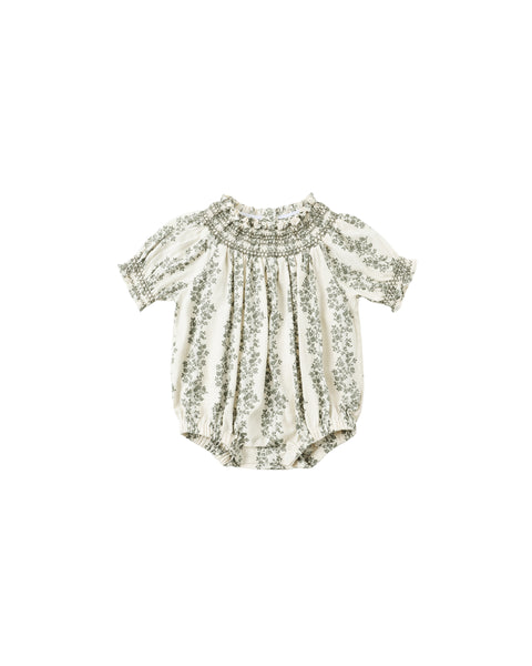 Rylee & Cru - Ada Romper - Green Vines