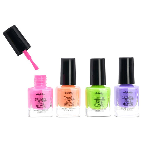 Iscream - Polish and Nail Set - Ready, Set, Glow!