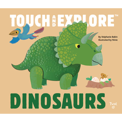 Touch And Explore Book - Dinosaurs