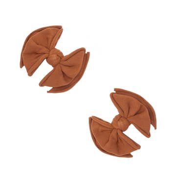 Baby Bling - 2PK Baby FAB Clips - Camel