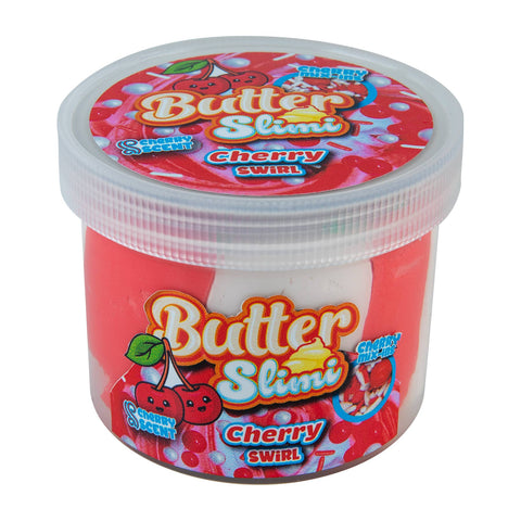 Butter Slimi - Cherry Swirl Slime