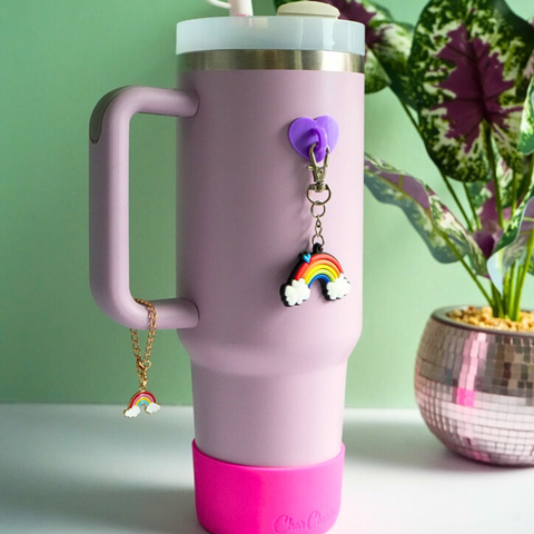 Water Bottle Charm - Rainbow