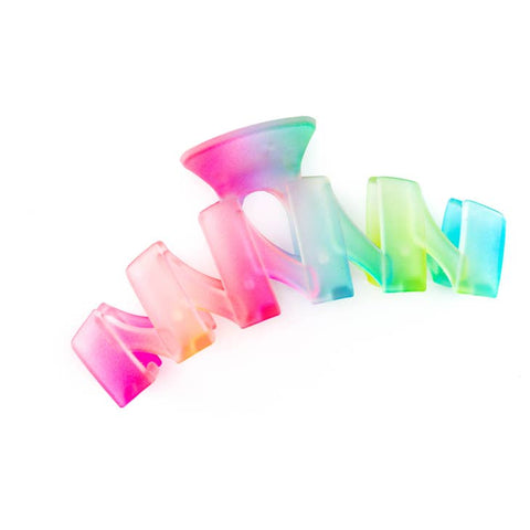 Cleary Lane - Hair Clip - Twisted Rainbow