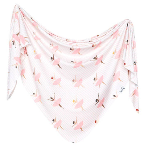 Copper Pearl - Knit Swaddle Blanket - Katerina