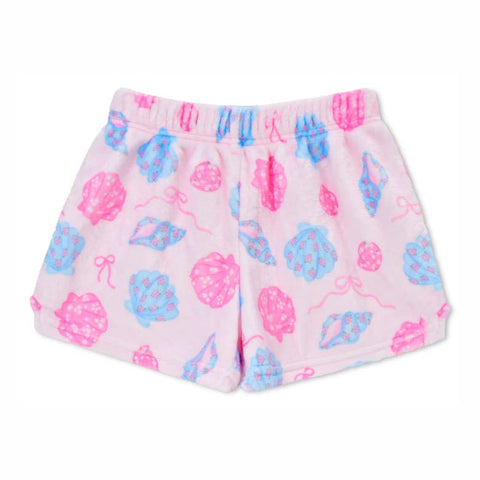 Plush Shorts - Seashells