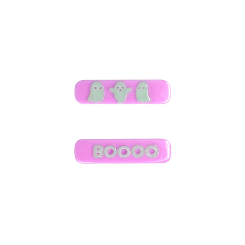 Baby Bling - 2PK Clips - Boo friends / glow in the dark