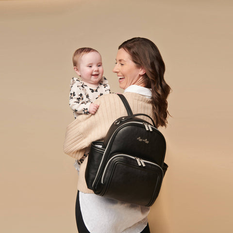 Itzy Ritzy - Diaper Bag Backpack - Noir Itzy Mini Plus™