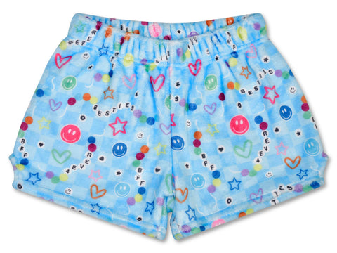 Plush Shorts - Besties