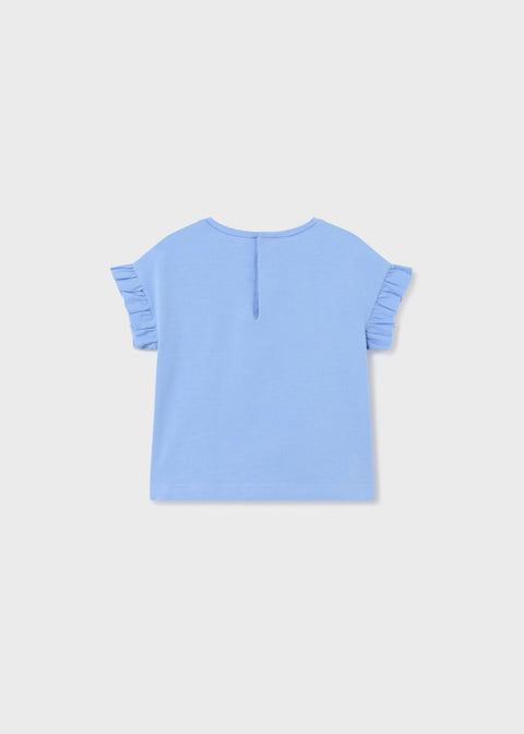 Mayoral - Printed Short Sleeve T-Shirt - Indigo