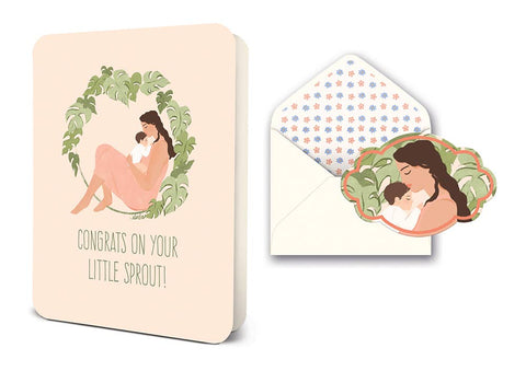 Studio Oh! - Deluxe Greeting Card - Little Sprout