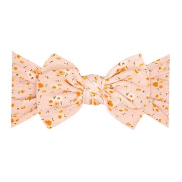 Baby Bling - Printed Knot Headband - Honey