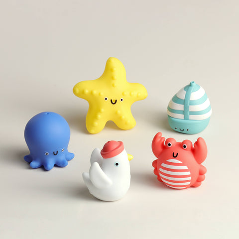 Itzy Ritzy - Nautical Itzy Bitzy Puppets™ - Bath + Storytelling Toys