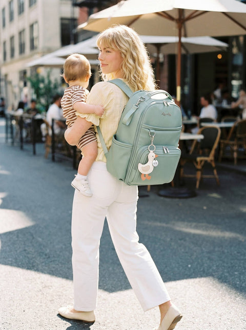 Itzy Ritzy - Backpack Diaper Bag - Silly Goose Boss Plus™