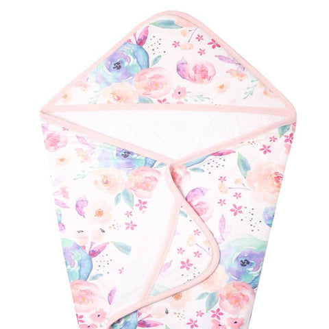 Copper Pearl - Premium Baby Knit Hooded Towel - Bloom