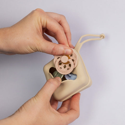 BIBS - Pacifier Case - Vanilla