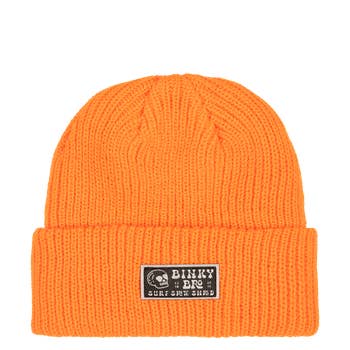 BinkyBro - Beanie - Crypt Fish Neon Orange