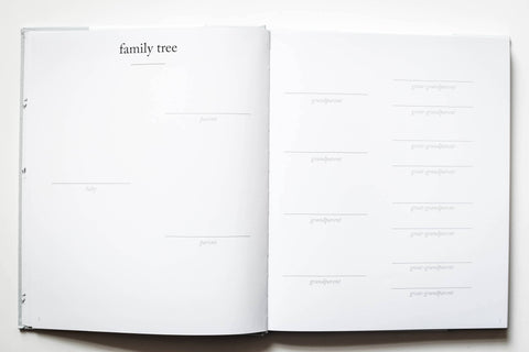 Baby's First Year Memory Book & Photo Album