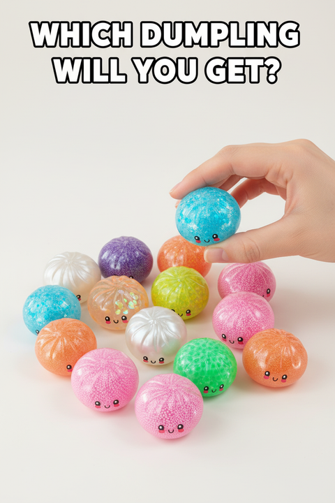 Fun Doh - Squishy Mystery Mini Petite 2.5" Dumpling Toy