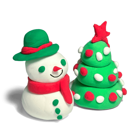 Ooly - Creatibles: Air Dry Clay Kit - Holiday BFFs