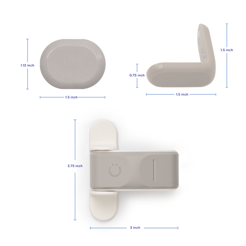 Ubbi - Safety Bundle 54 Piece Set - Taupe