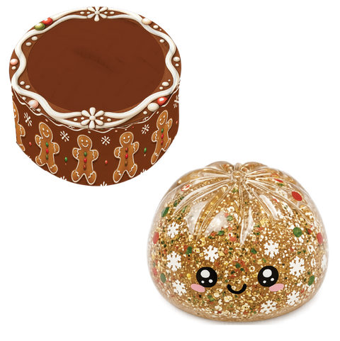 Novelty - Fun Doh Christmas Dumpling Squishy