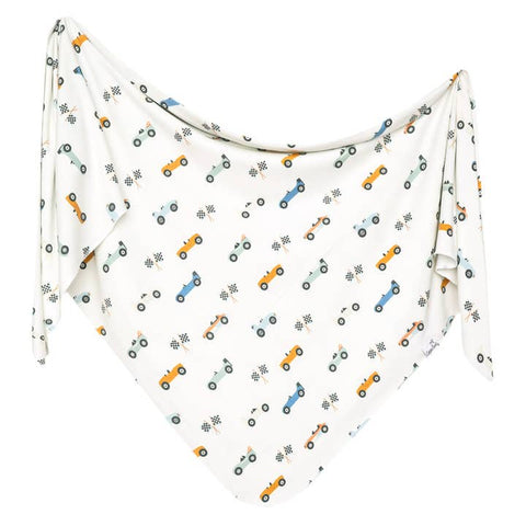 Copper Pearl - Knit Swaddle Blanket - Speedster