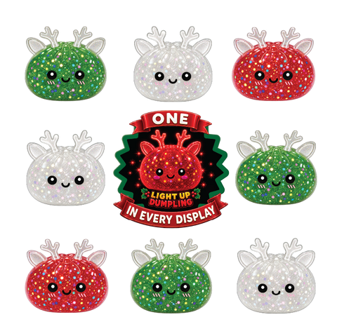 Novelty - Fun Doh Christmas Mystery Reindeer Dumpling