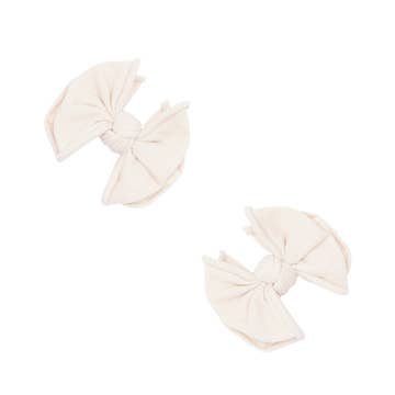 Baby Bling - 2PK Baby FAB Clips - Oatmeal