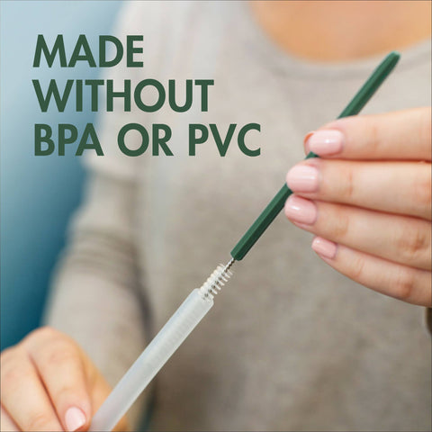 Boon - Cacti Bottle Cleaning Brush Set - Dark Green